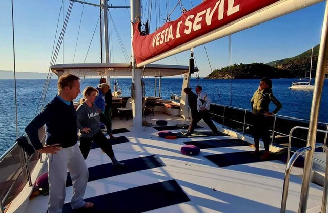 Yacht Yoga Sea * 1 week Nature Inclusive Yoga & Meditation 30.09.23