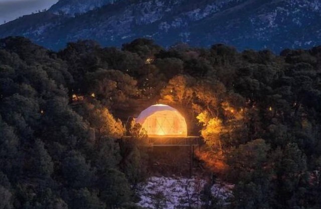 Zia Geo Dome at El Mistico Ranch, Glamping