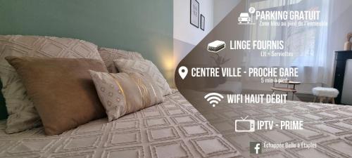Etaples Apartment | Élégant Appartement Centre Ville - 4 pers