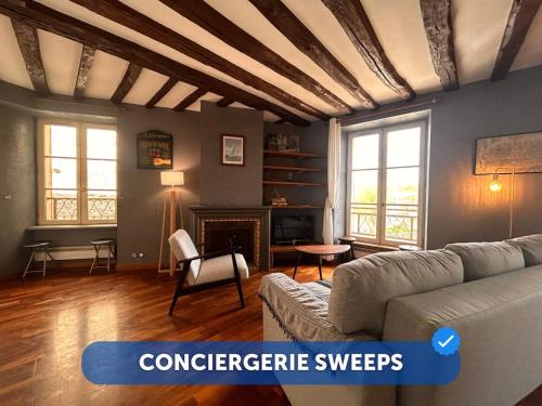 Moret-sur-Loing Apartment | Évasion sur la rivière - 4 pers - Centre