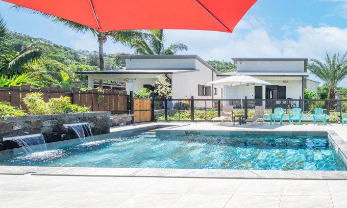 La Riviere Saint-Louis Villa | Ô Ruisseau Lodge dattier