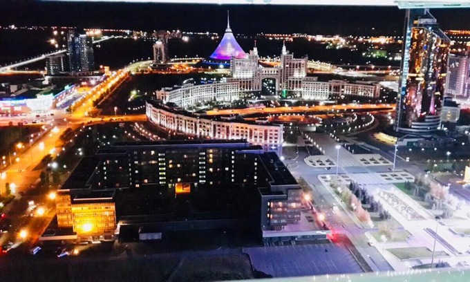 Nur-Sultan Apartment | Северное Сияние 35 этаж