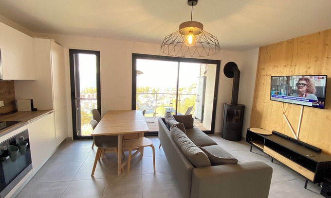 Valberg Apartment | 06CI: Beautiful T2 apartment with terrace - Valberg