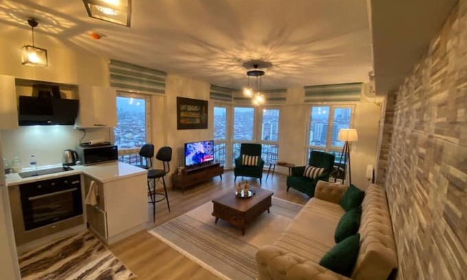Esenyurt Apartment | 1 Bedroom Apartment 88 m2 Parking /Wi-Fi - WH32