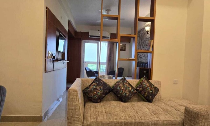 Vrindavan House | 1 bhk room in Hare Krishna Orchid , Vrindavan India ; Centrally located