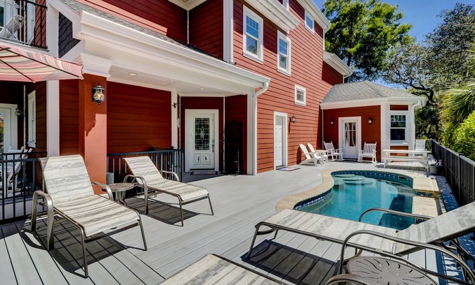 North Forest Beach House | 1 Curlew- Private Pool & 5th Row Ocean - Less than 75 yards to the beach.