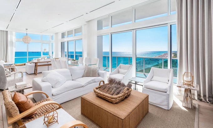 South Beach Apartment | 1 HOTEL PENTHOUSE, Oceanfront , 2 story, South Beach Ultra Luxe Villa 3955 sq ft