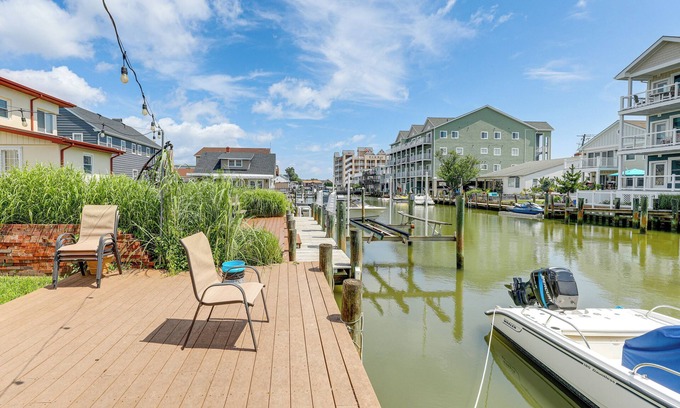 Ocean City House | < 1 Mi to Boardwalk: Ocean City Retreat on Canal