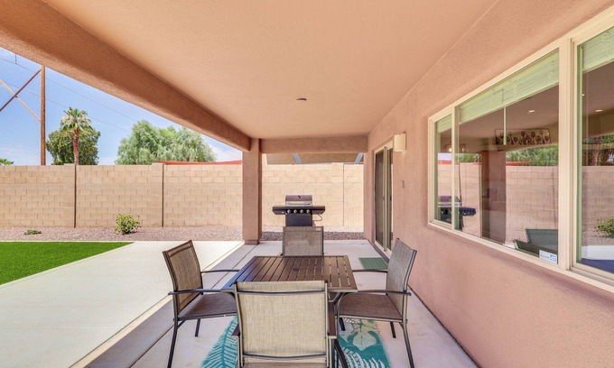 Fortuna Foothills Cottage | 1 Mi to Golf Course: Yuma Oasis w/Furnished Patio