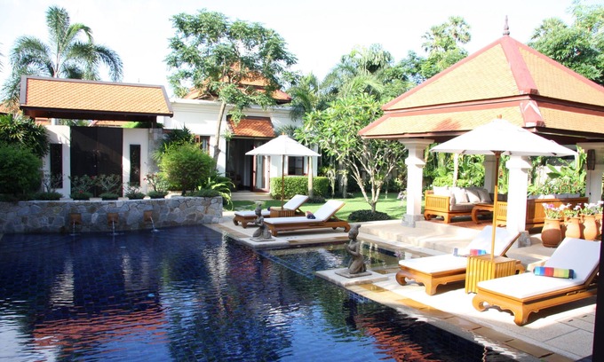 Cherngtalay Villa | 10*Family Exotic 4-bedroom Luxury Villa in BangTao with Best Home Made Thai Food