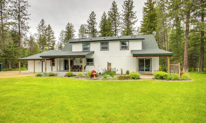 Kootenai County House | 10 Mi to Silverwood: Secluded Getaway!