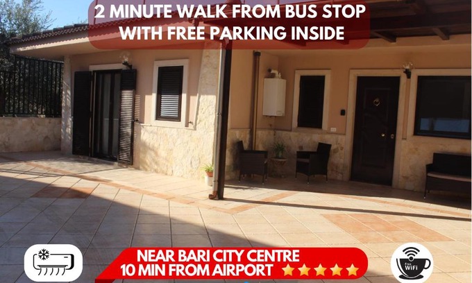 Municipio 4 House | 10 min Airport & WIFI - Wonderful Villa 5 Stelle