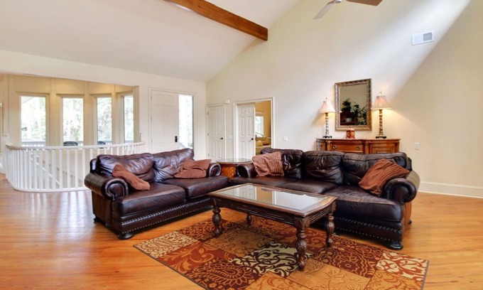 Sea Pines House | 10 Royal Tern - Best Large Group Sea Pines Home, 2nd Row Ocean, 8 BR, 7 baths
