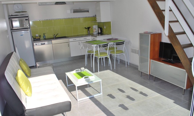 Noirmoutier-en-l'Ile House | 100 m from the sea VERY PLEASANT HOUSE 2/4persons (1bedroom + 1 mezz)