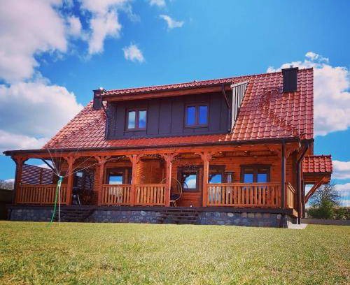 Gietrzwald Cabin | 100 m² Lodge ∙ 3 bedrooms ∙ 9 guests