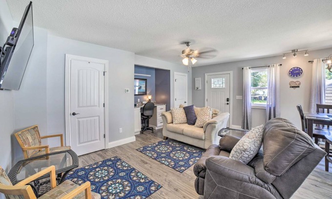 Fort Wayne Apartment | 102 m² Apartment ∙ 3 bedrooms ∙ 4 guests