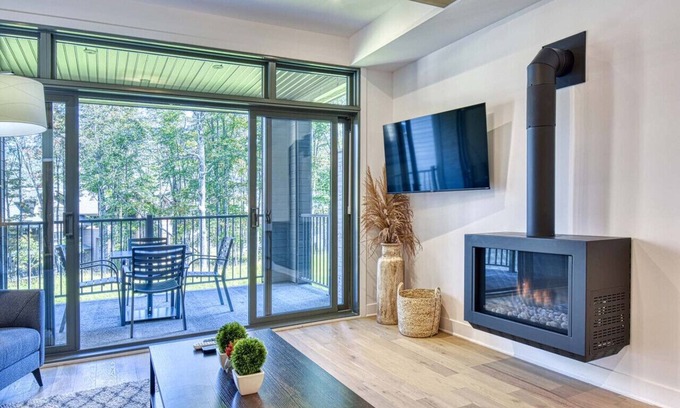 Mont-Tremblant Condo | 104 Allee de Verbier · 2BR w/EV Charger near Ski Slopes, Village & Golf