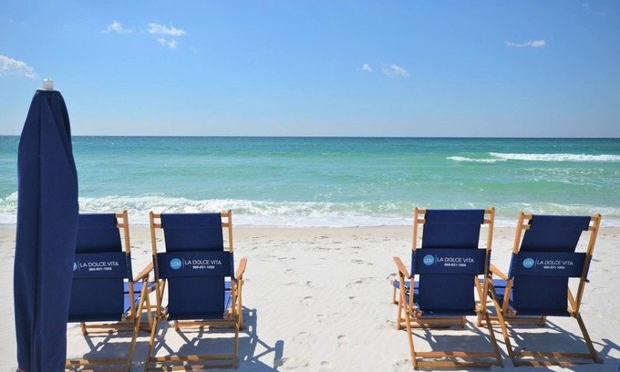 Fort Walton Beach Condo | 104 Island Princess Gulf Front ~ Free Beach Service