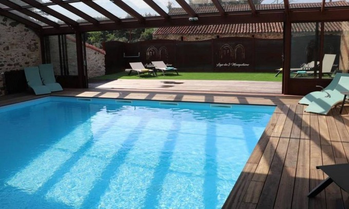 Les Herbiers Cottage | 104 m² Cabin ∙ 3 bedrooms ∙ 6 guests