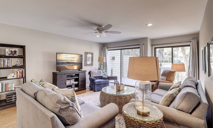 Shipyard Plantation Condo | 104 The Greens - Summer Short Stays Availiable - Quick Walk to The Beach!