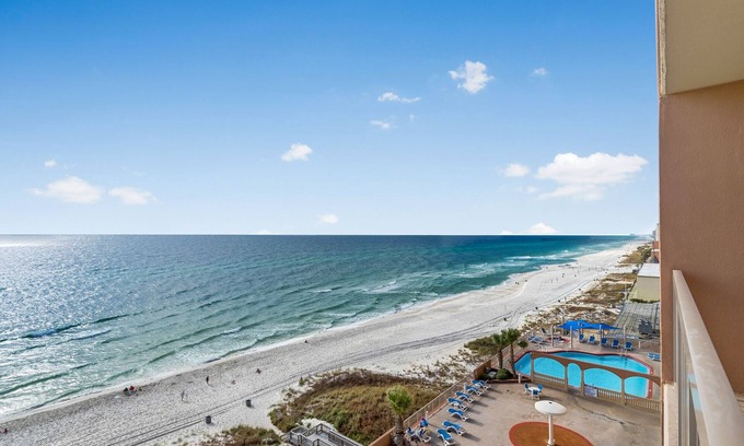 Panama City Beach Condo | 10th FLOOR! GULF FRONT! BEACH SERVICE INCLUDED DURING SEASON!
