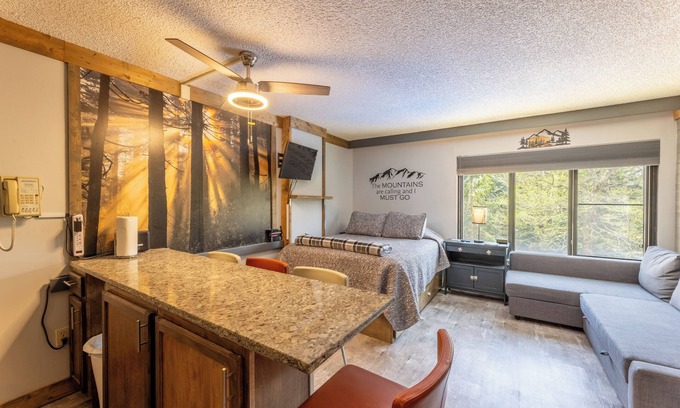 Snowshoe Apartment | #1105 Renovated Ski in/out, pool view, slps 6,