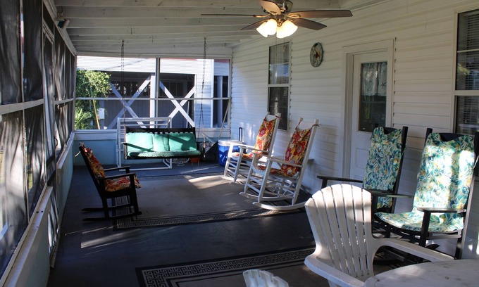 Folly Beach House | 1120 E Ashley ~Beach Bungalow 1 Block from Ocean!