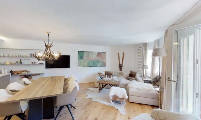 St. Moritz Apartment | 115 m² Apartment ∙ 3 bedrooms ∙ 6 guests