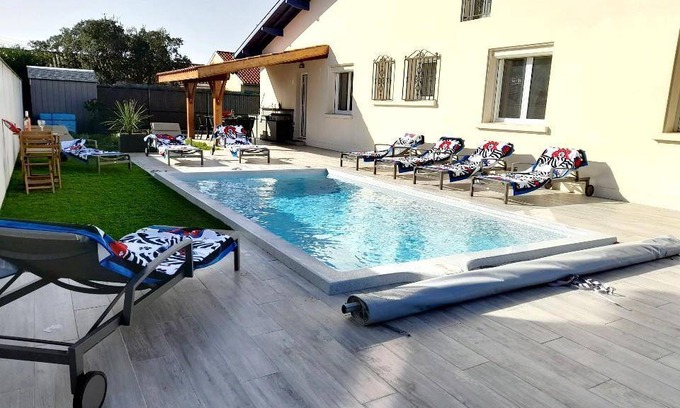 Ondres House | 116 m² Gîte ∙ 4 bedrooms ∙ 8 guests