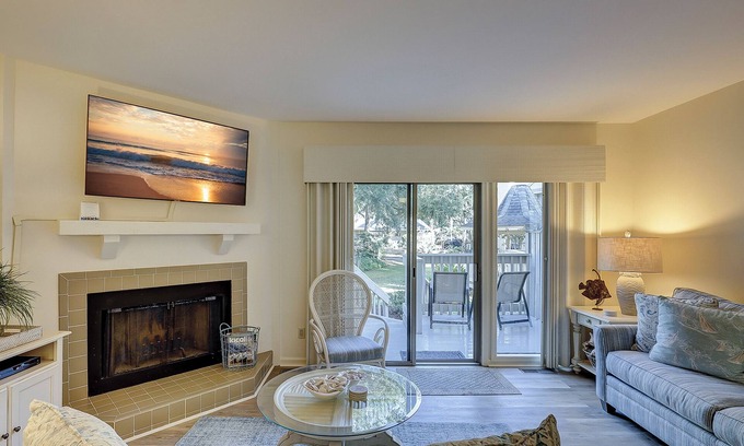 Shipyard Plantation Condo | 117 Beachwalk - Quick walk to the Pool, Tennis & Beach.
