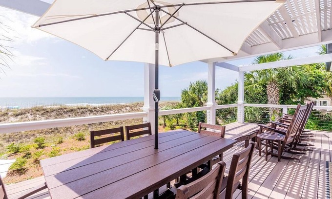 North Forest Beach House | 117 Dune Lane - 6 Bedroom, Spectacular Oceanfront Beach Home with Large Pool