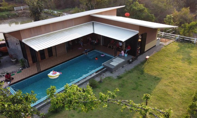 Song Phi Nong Villa | 118 m² Villa ∙ 3 bedrooms ∙ 12 guests