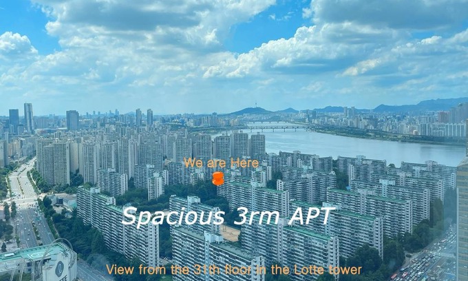 Songpa Apartment | 119 m² Apartment ∙ 3 bedrooms ∙ 7 guests