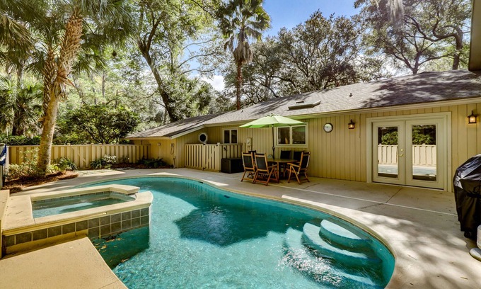 Heritage Woods House | 12 Deer Run - Private beach retreat in the heart of Sea Pines!