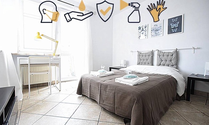 Bronowice Apartment | 12 m² Apartment ∙ 1 bedroom ∙ 2 guests