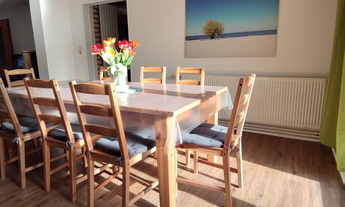 Liepgarten House | 120sqm vacation home with garden 10 minutes from the Szczecin Lagoon