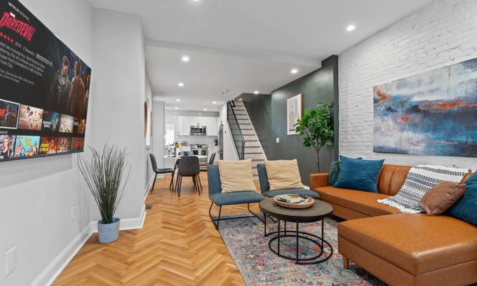 Fairmount House | 121 m² House ∙ 3 bedrooms ∙ 7 guests