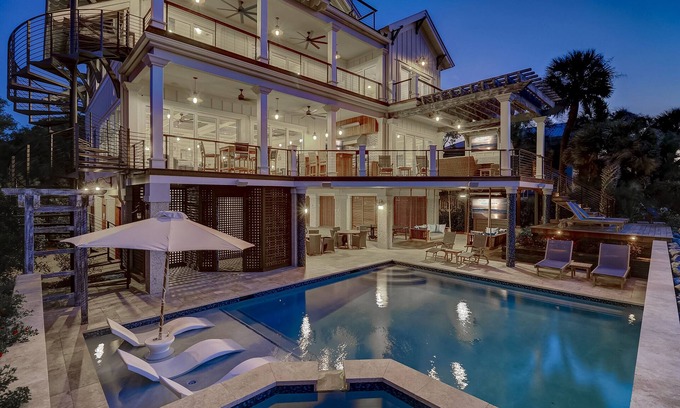 North Forest Beach House | 125 Dune Ln-Oceanfront Bliss! Beautiful Beach Home & Amenities Galore