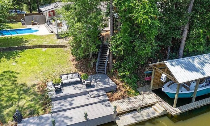Santa Rosa Beach House | #128 BOAT SLIP POOL paddle board BAY