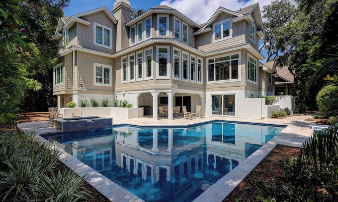 Sea Pines House | 13 Black Skimmer - 3rd Row Ocean - Direct Ocean Views