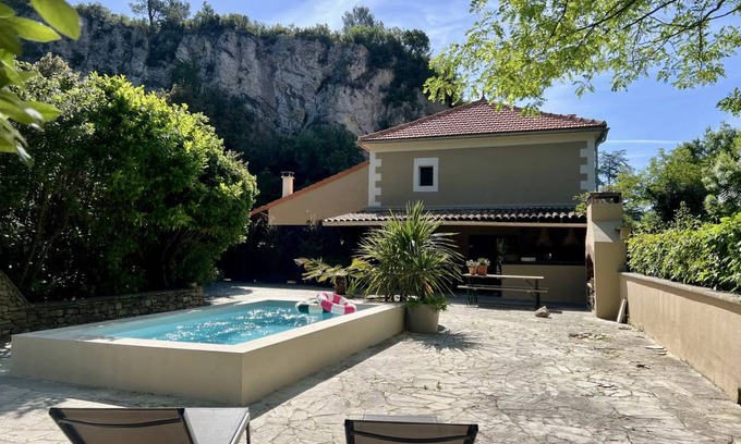 La Roque-sur-Ceze House | 130 m² House ∙ 4 bedrooms ∙ 10 guests