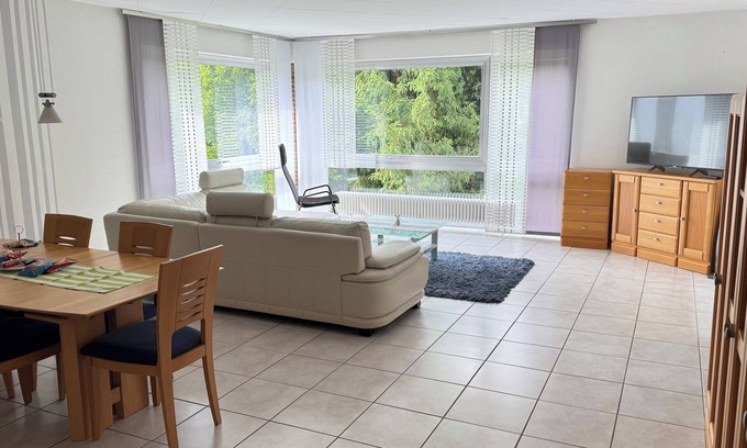 Riegelsberg Villa | 130 sqm apartment with garden and parking space
