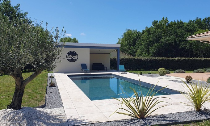 Sainte-Eulalie-en-Born House | 130m² villa with private swimming pool, close to Mimizan and in a quiet area.
