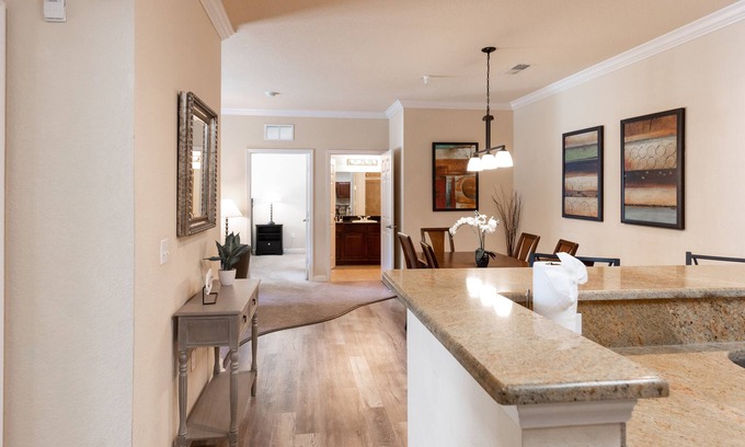 Four Corners Condo | 1371TT 6107: Beautiful 2/2 Tuscana Resort Condo 11 Miles From Disney!