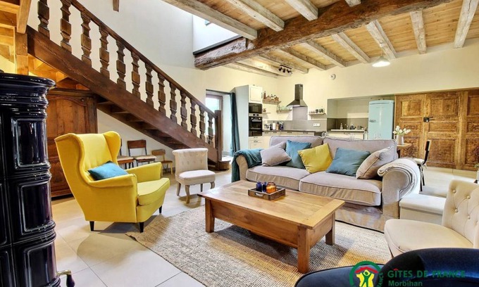 Malansac House | 138 m² Gîte ∙ 3 bedrooms ∙ 8 guests