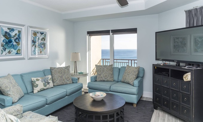 Gulf Pines Condo | 13th Floor Condo w/Gulf Views In Prime Front Of Building Location at Westwinds In Sandestin