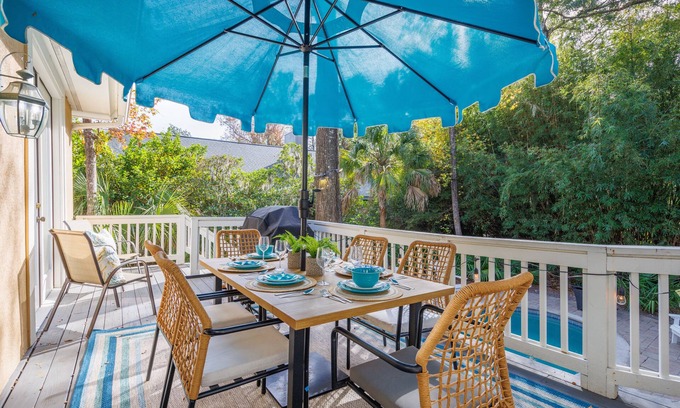 Palmetto Dunes House | 15 Heath - 5 Bedroom home private pool Close to Palmetto Dunes Golf Tennis Pickleball. Pet Friendly!