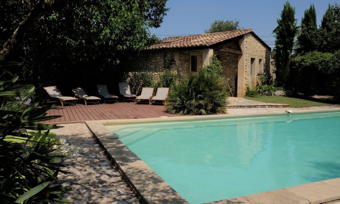 Blauzac Other | 15 min from Uzes, magnificent mas with swimming pool, garden and climatisation