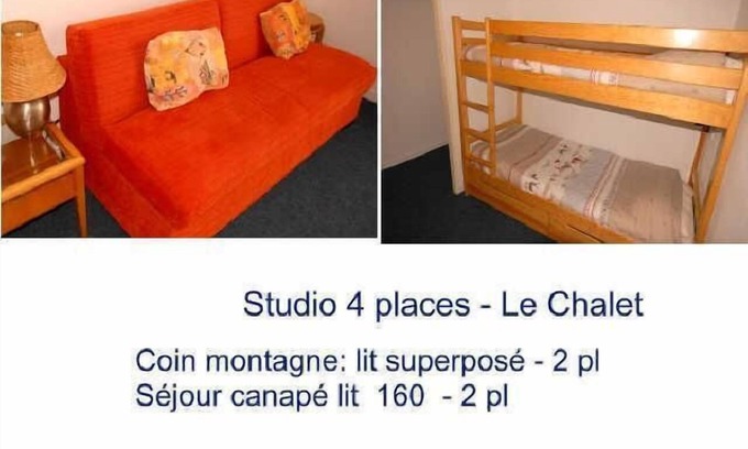 Eaux-Bonnes Apartment | 150m from ski slopes, 2nd floor, view resort, fitness, swimming pool, sauna, tv, ski locker, 29m²