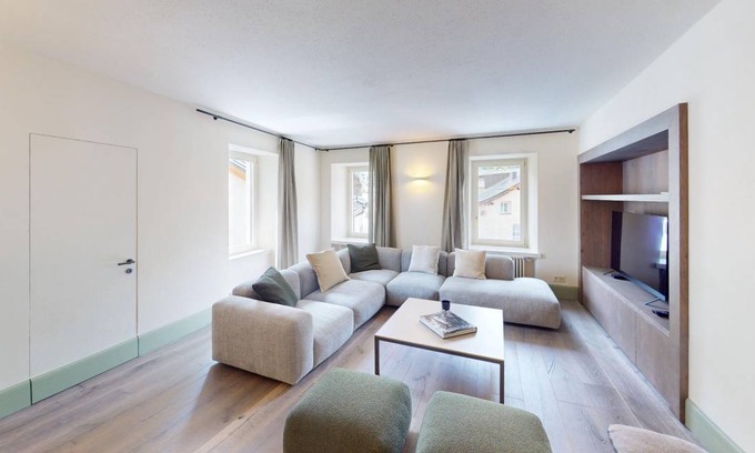 Samedan Apartment | 153 m² Apartment ∙ 4 bedrooms ∙ 8 guests